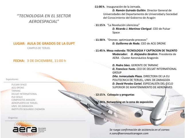 "Tecnología en el sector aeroespacial"