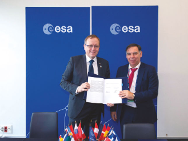 La ESA y el CDTI firman un acuerdo para impulsar el acceso de España a los datos Sentinel de Copernicus