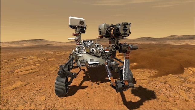 La tecnología espacial de Airbus llega a Marte con Perseverance
