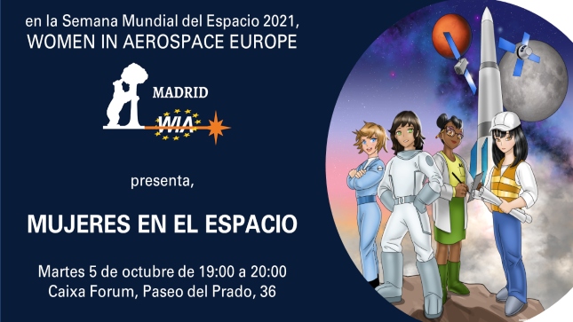 Semana Mundial del Espacio 2021 por WIA-E Madrid