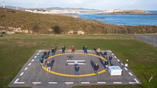 Las tecnologías más avanzadas relacionadas con la movilidad aérea se ponen a prueba en Galicia