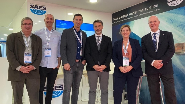 SAES presenta en Euronaval 2022 sus capacidades en medición submarina y seguridad marítima