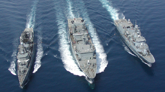 Hisdesat colabora con la Armada griega en el marco de la Operación IRINI