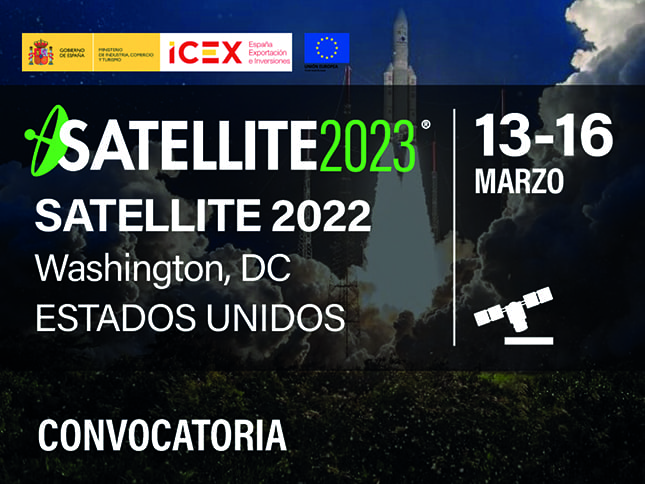 Convocatoria de participación agrupada en Satellite 2023