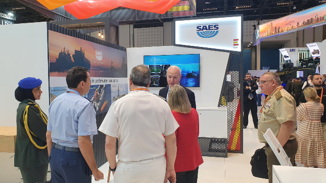 SAES presenta sus soluciones en defensa y seguridad submarina en IDEX & NAVDEX 2023, la mejor feria del sector en la región MENA