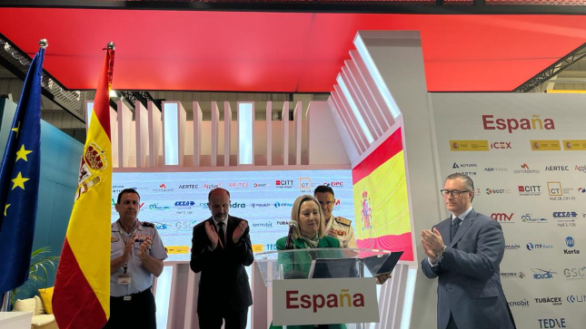 La industria española presente en el pabellón de España en Paris Air Show