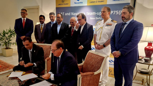 NAVANTIA acuerda con Larsen and Toubro ofertar conjuntamente submarinos a India