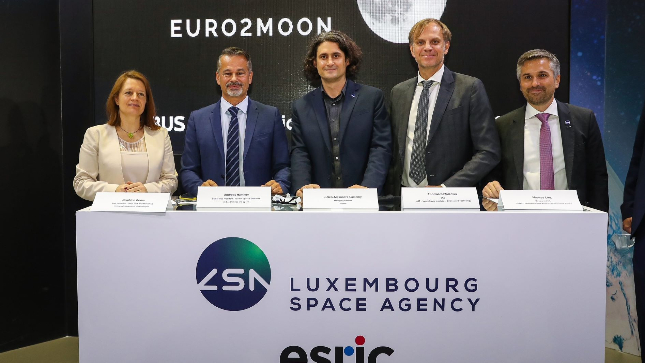 Airbus, Air Liquide e ispace Europe lanzan EURO2MOON, una plataforma europea sin ánimo de lucro para explorar futuros usos de los recursos lunares