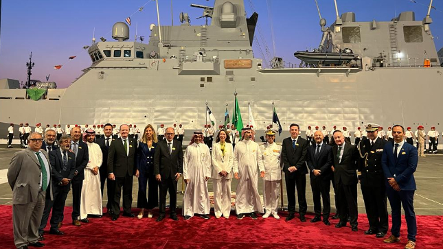 Navantia entrega en Jeddah a la Real Marina de Arabia Saudí la cuarta corbeta construida en Bahía de Cádiz