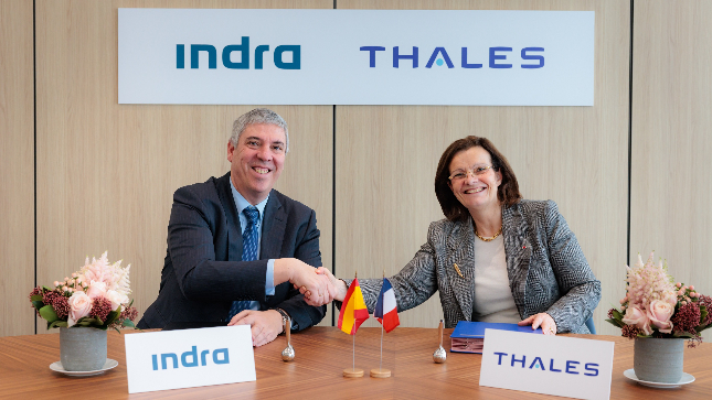 Indra y Thales firman un acuerdo de colaboración para impulsar el desarrollo y comercialización conjunta de sistemas de Defensa de vanguardia