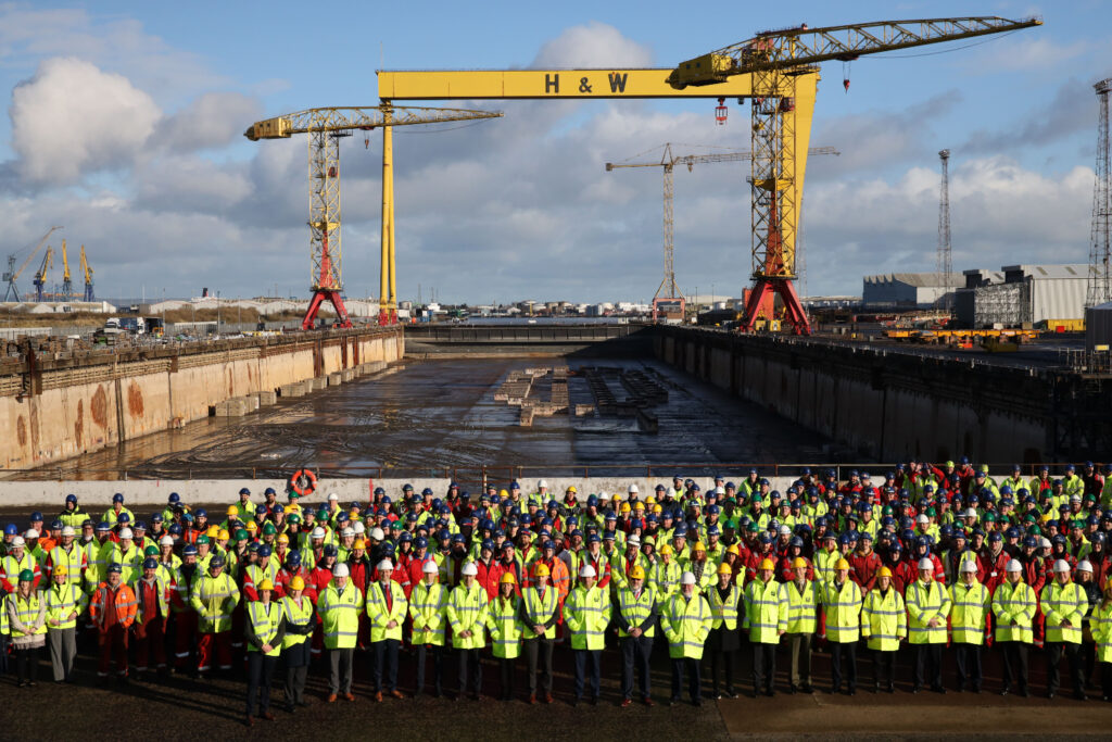 Primer aniversario de la compra de Harland&Wolff: Navantia consolida su carácter internacional