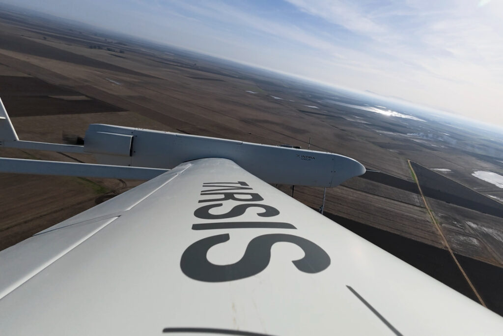 Indra prueba un avanzado sistema anticolisión para drones desarrollado en el Polo Aeroespacial de Galicia, clave en operaciones complejas con enjambres