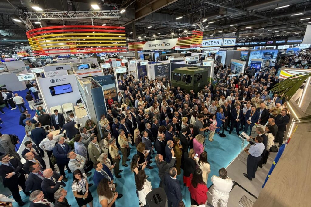 Ricardo Martí Fluxá, presidente de TEDAE, en Eurosatory: “Estamos aquí para construir desde España una Europa más segura”
