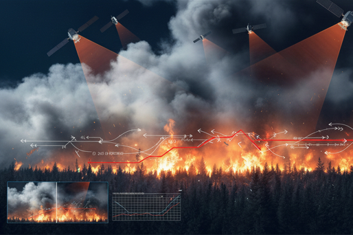 Telespazio Ibérica lidera un proyecto de la ESA para monitorizar la evolución de los incendios casi en tiempo real con múltiples constelaciones de satélites